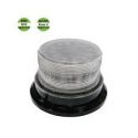 Beacon LED Simulated 5 Flash Patterns Clear/Amber 12-24v