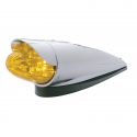 Lamp Marker Cab Light 19 LED Watermelon Bullet  Style with visor Amber/Amber suits Universal 12v