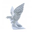 Hood Ornament Flying Goddess Chrome Plated Crafted in Fine Detail Includes Universal Two Stud Installation Kit