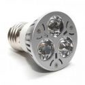 Downlight LED Replacement E27 (Edison Screw Base)  3 x 1watt 30deg Beam Angle  Cool White